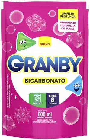 JABON LIQUIDO PARA ROPA GRANBY